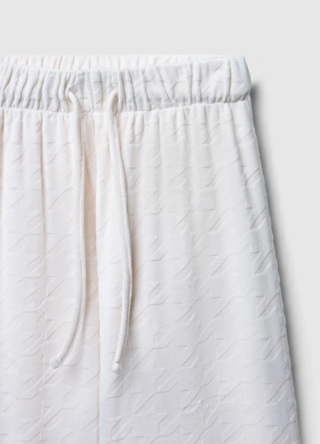 Calliope pantalon pyjama femme pied-de-poule élastique