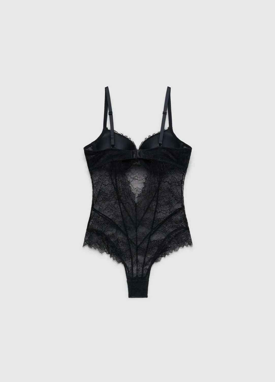 Calliope Body dentelle uni coques rembourrées femme