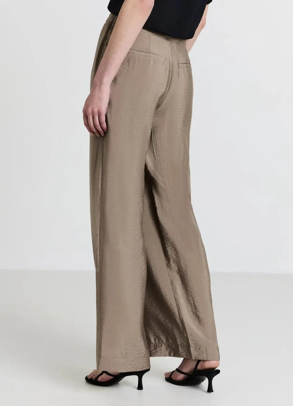 Calliope panneau pantalon femme coupe regular