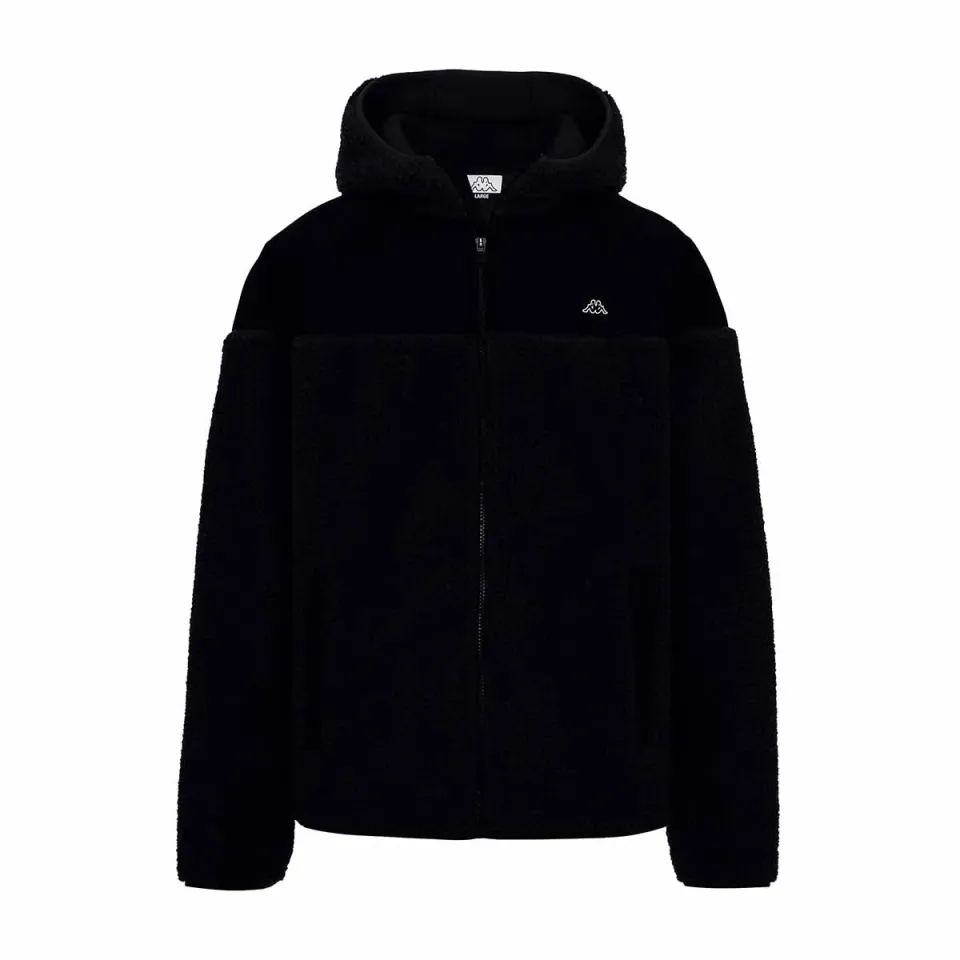 Robe di Kappa Ilui veste polaire homme noire capuche