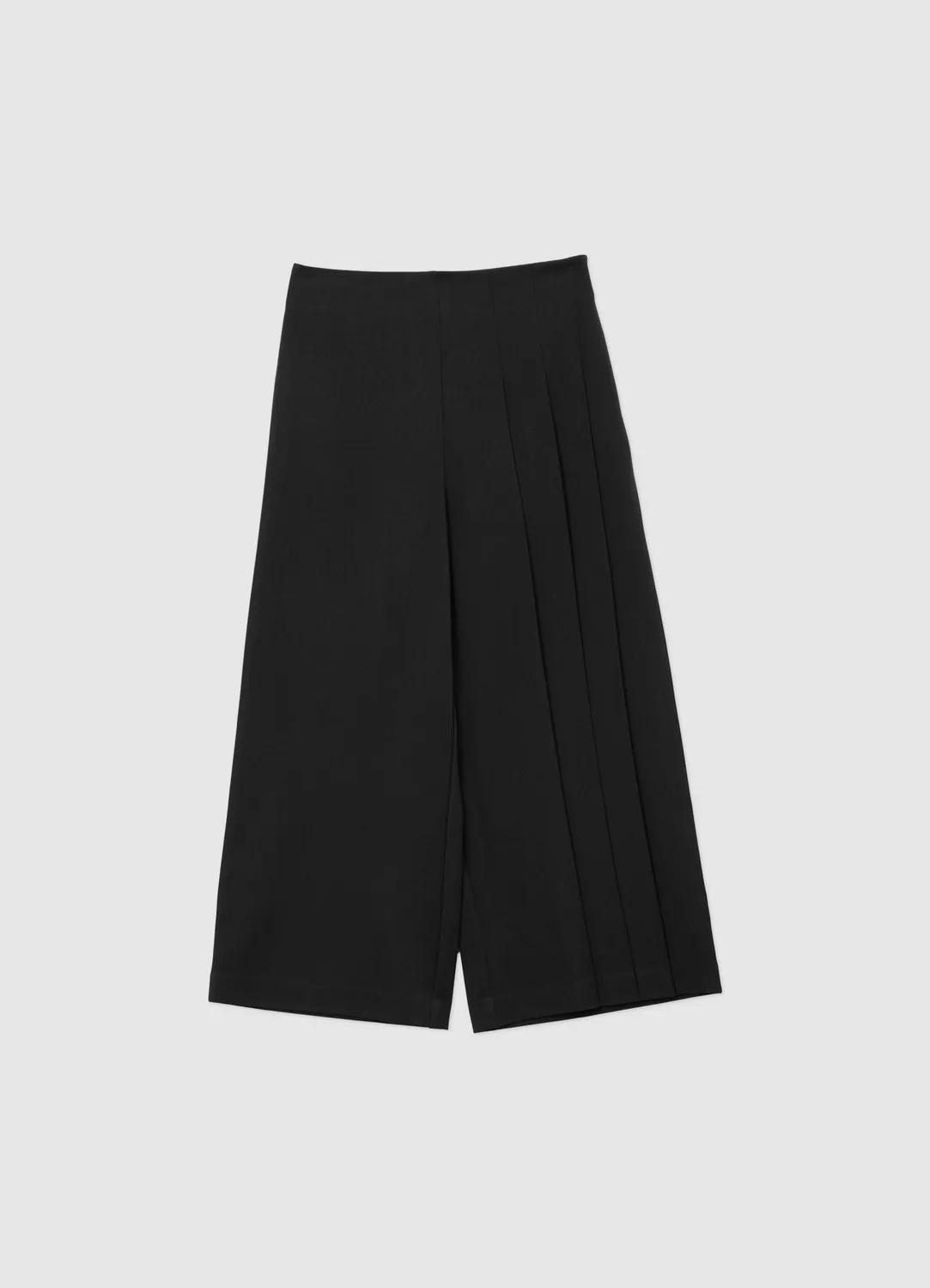 Calliope pantalon culotte plissé femme latéral