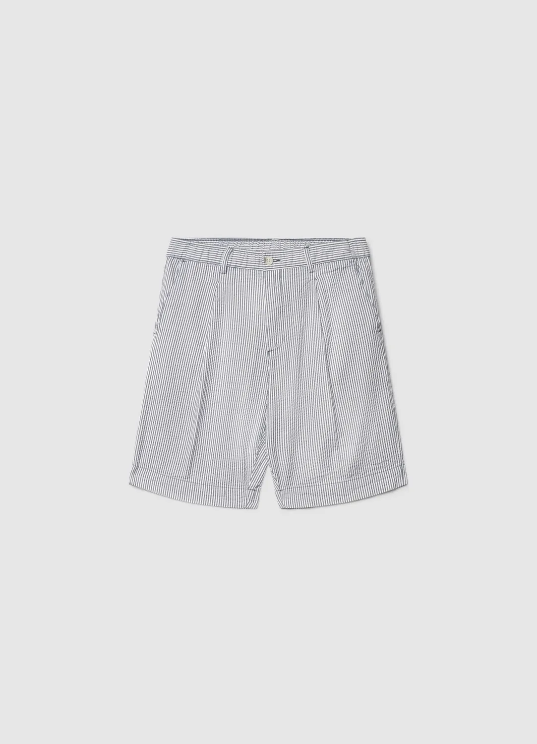 Calliope bermuda à rayures short homme coupe droite