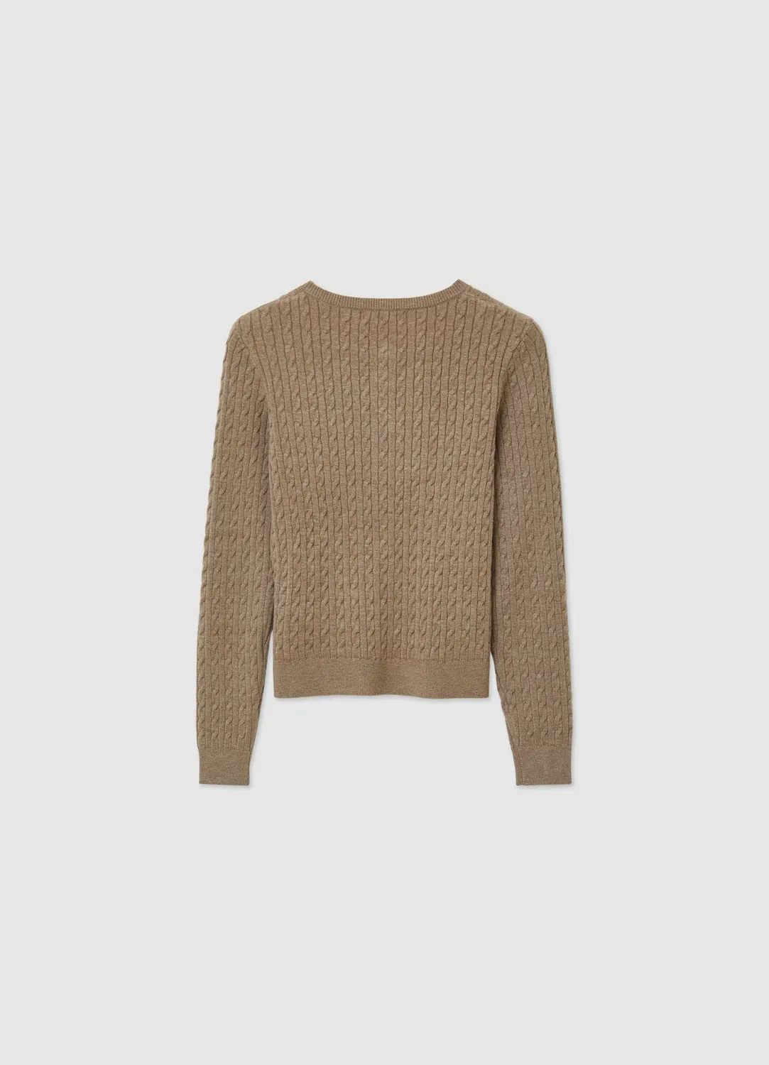 Calliope cardigan torsades boutonné col rond XS-XL