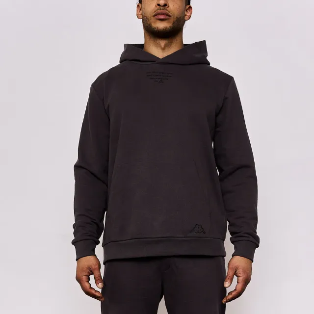 Robe di Kappa Faetano hoodie homme gris coton bio