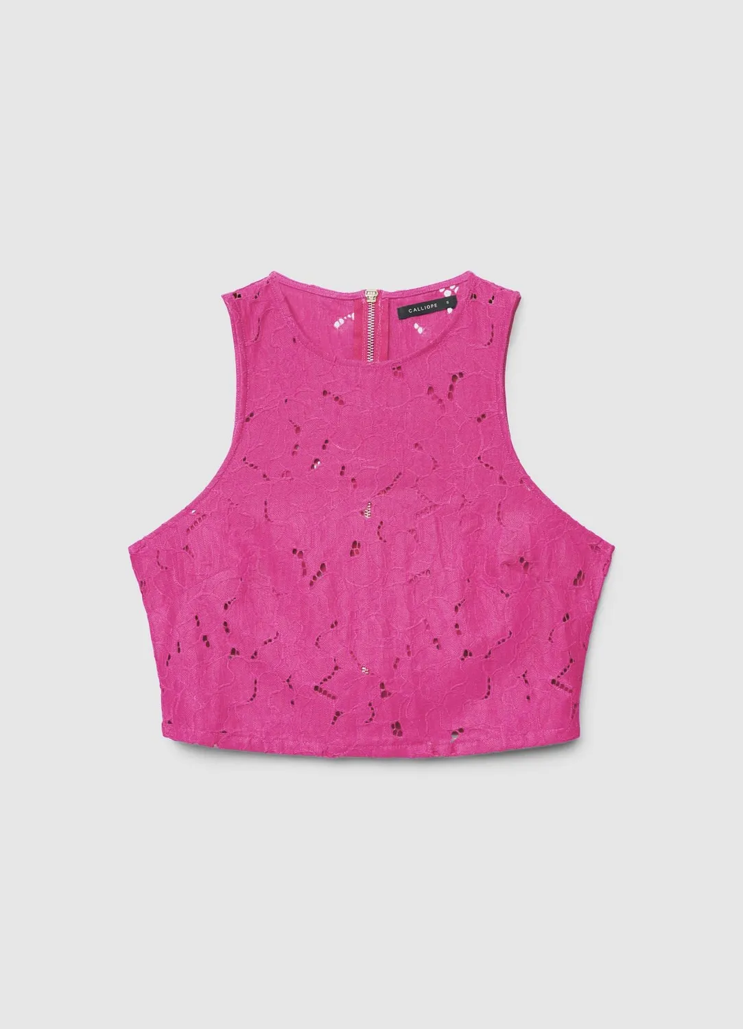 Calliope top dentelle femme zip dos