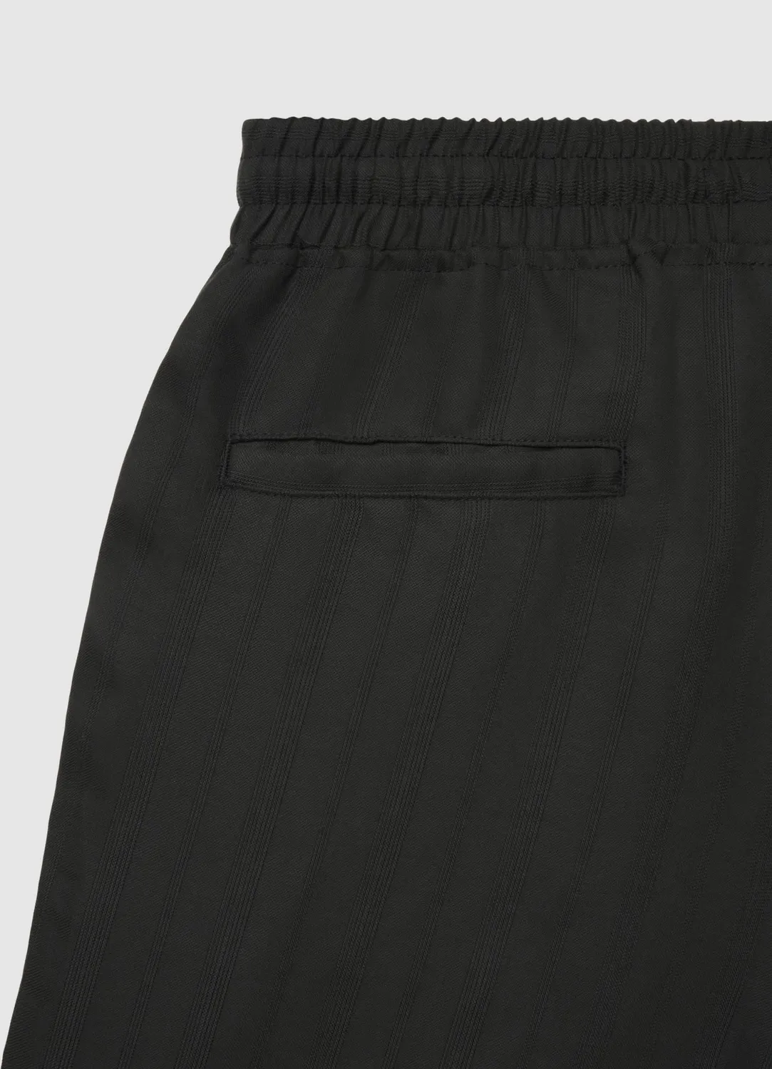 Calliope short jogger rayures jacquard homme coupe droite