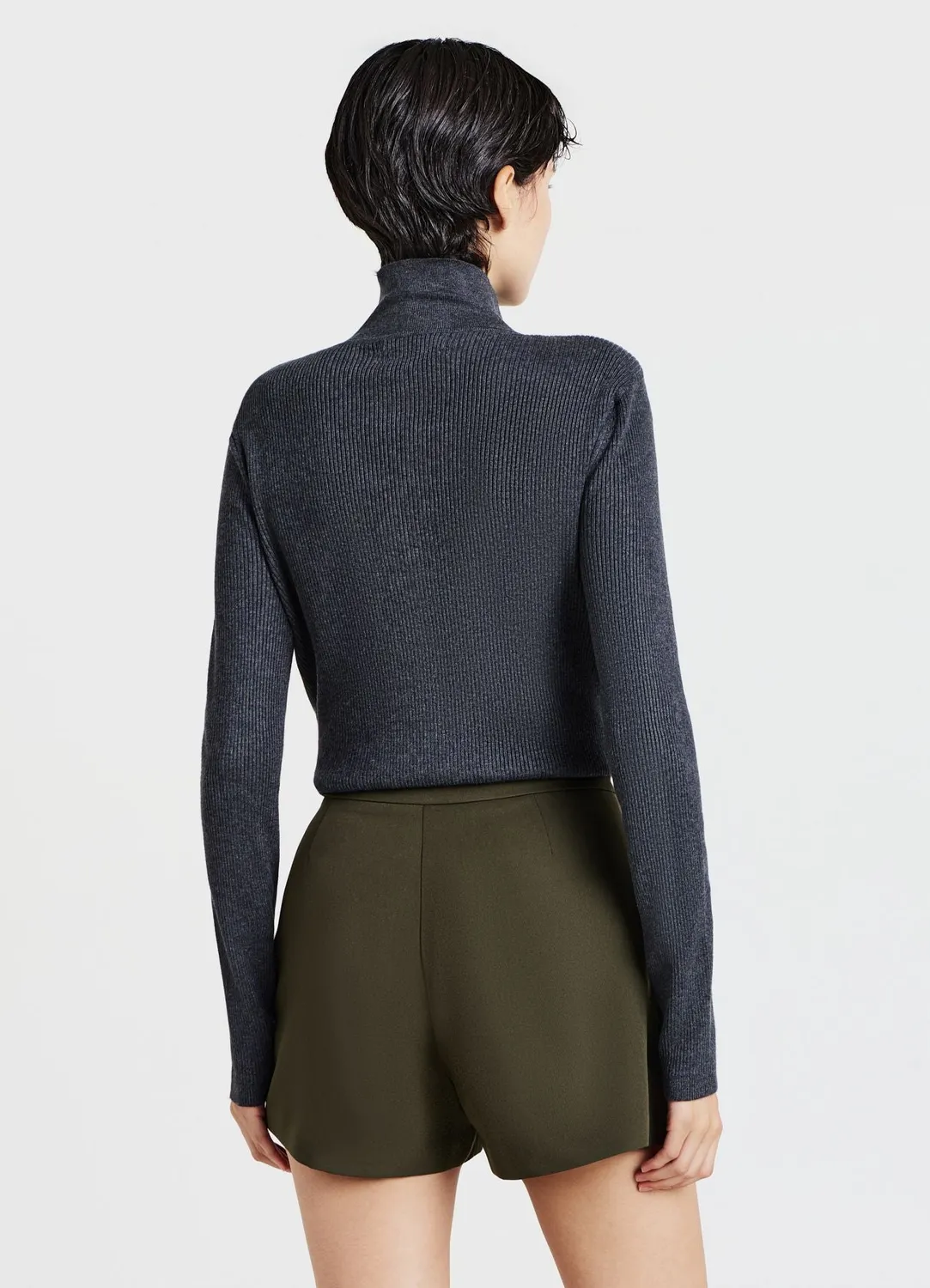 Calliope Jupe-short à panneau frontal femme