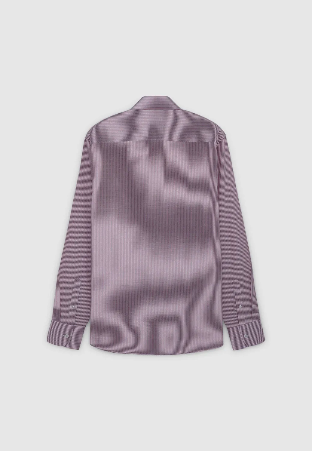 Calliope chemise à rayures homme manches longues coupe regular