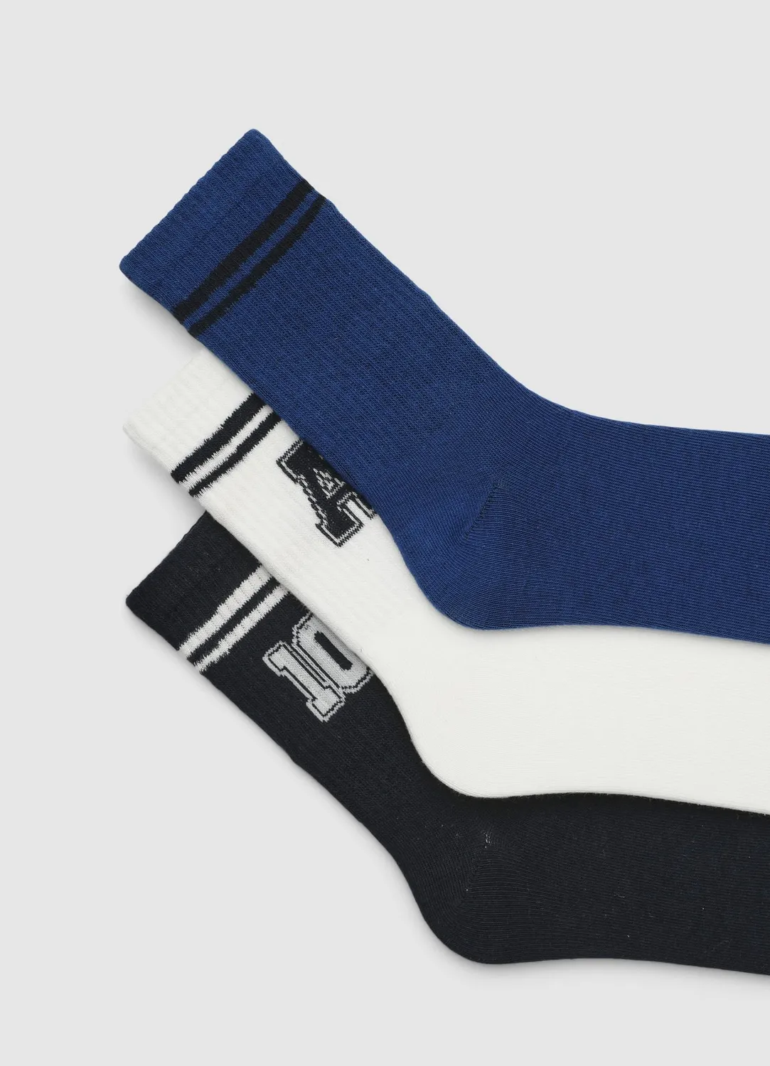 Calliope lot 3 chaussettes jacquard garçon rayures
