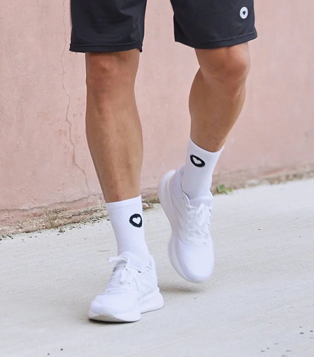 Cocorico Boost chaussettes sport homme blanc