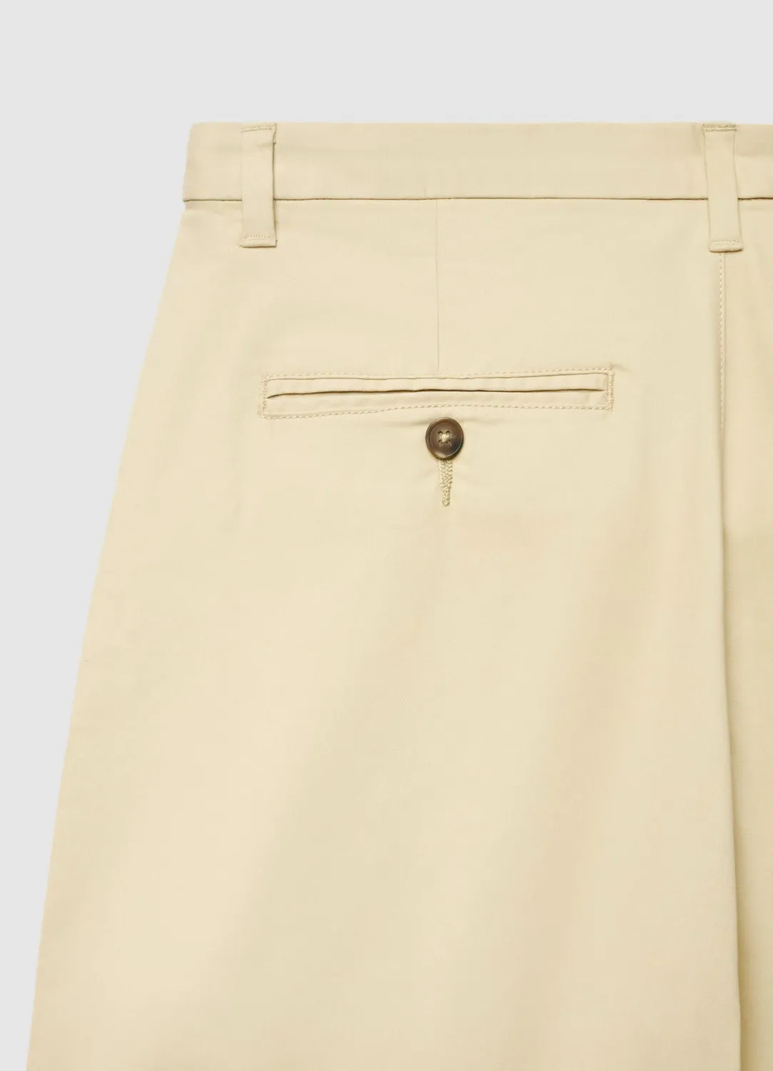 Calliope short chino homme uni coupe régulière