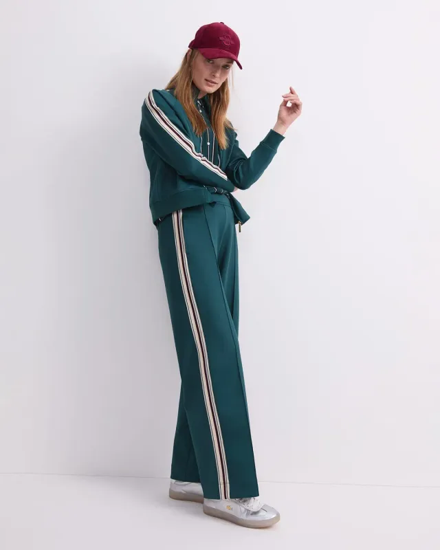 Sportscraft Lina Track veste zip rayures manches