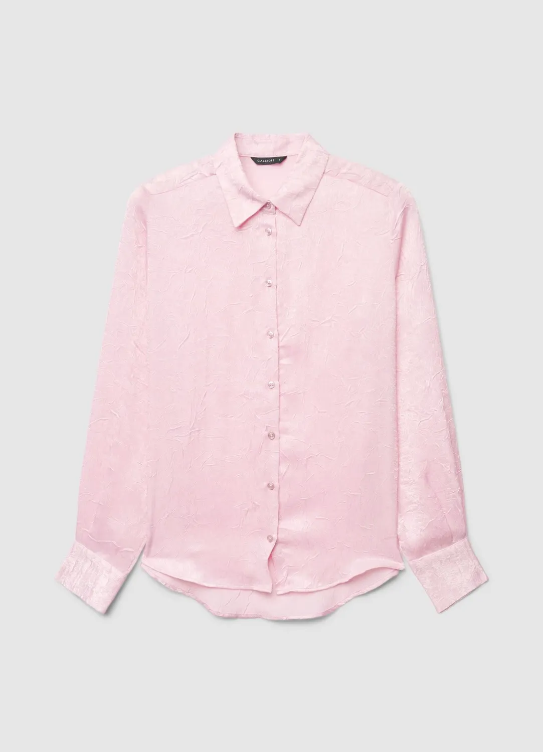 Calliope chemise effet froissé femme coupe regular