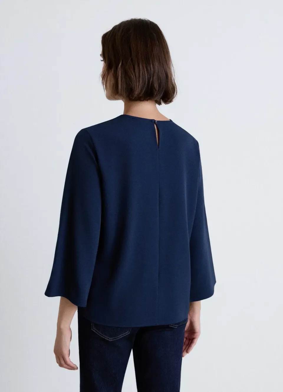 Calliope Blouse Goutte Femme Détail Métal Manches Longues