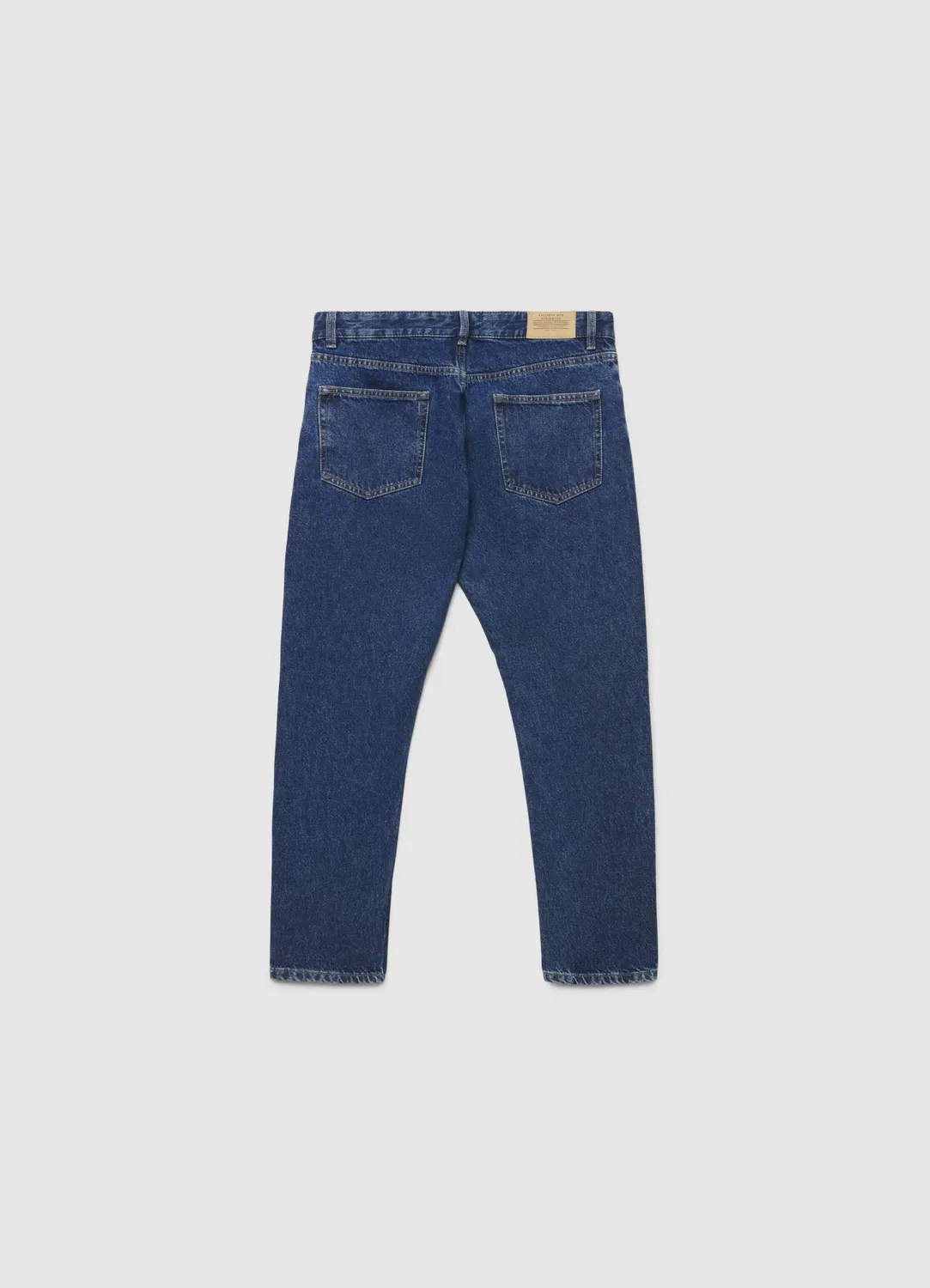 Calliope jean cropped droit homme 5 poches