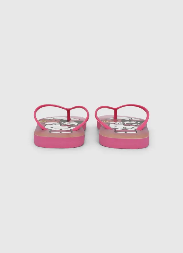 Calliope Hello Kitty & Friends tong fille imprimé cœur