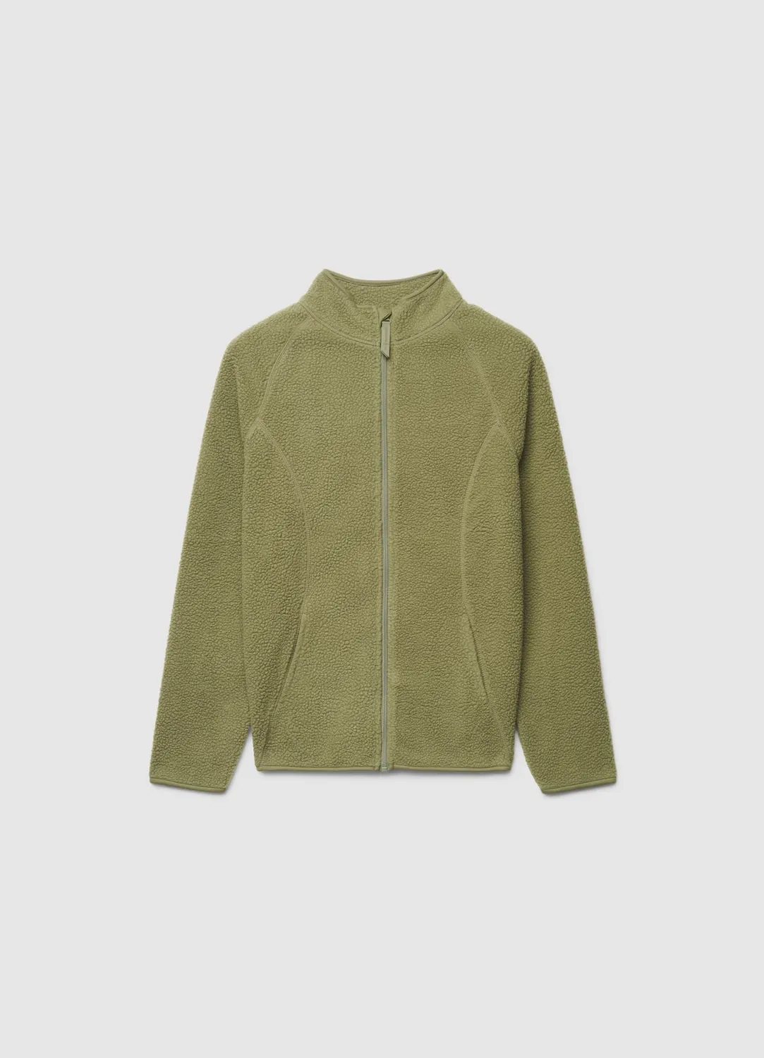 Calliope sweat zippé femme col montant uni active
