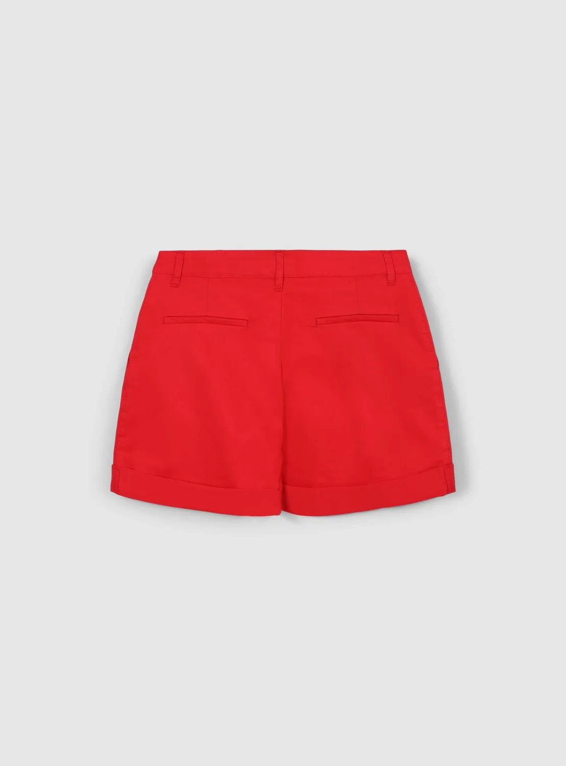 Calliope short chino coton femme uni