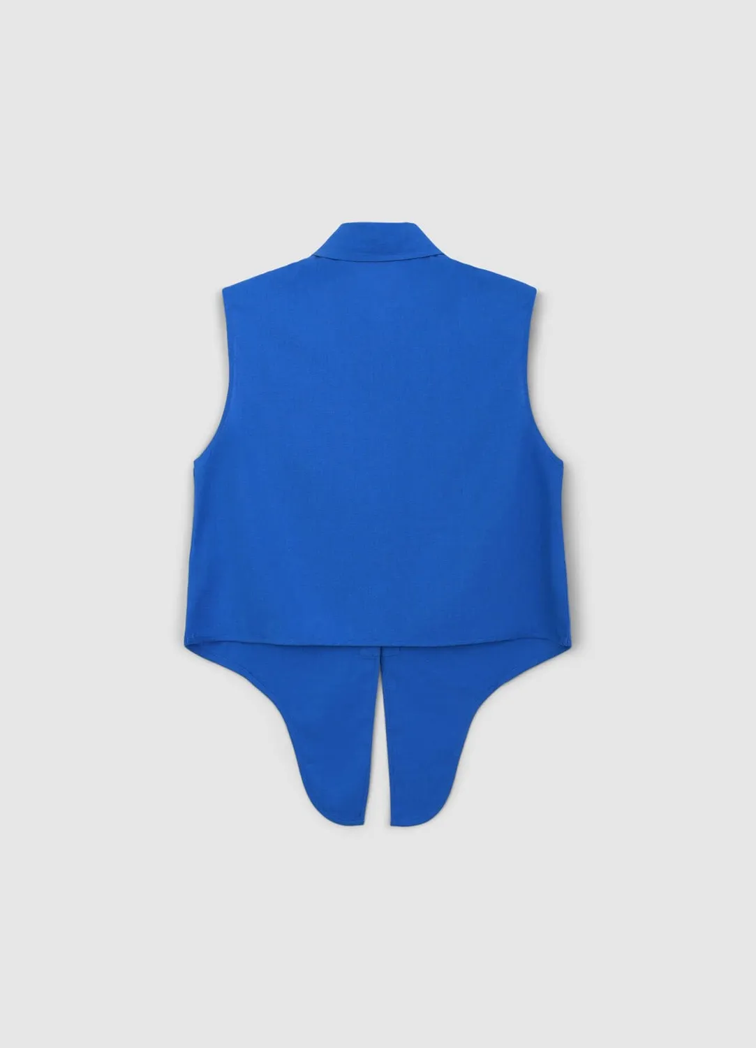 Calliope chemise sans manches femme lin nouée