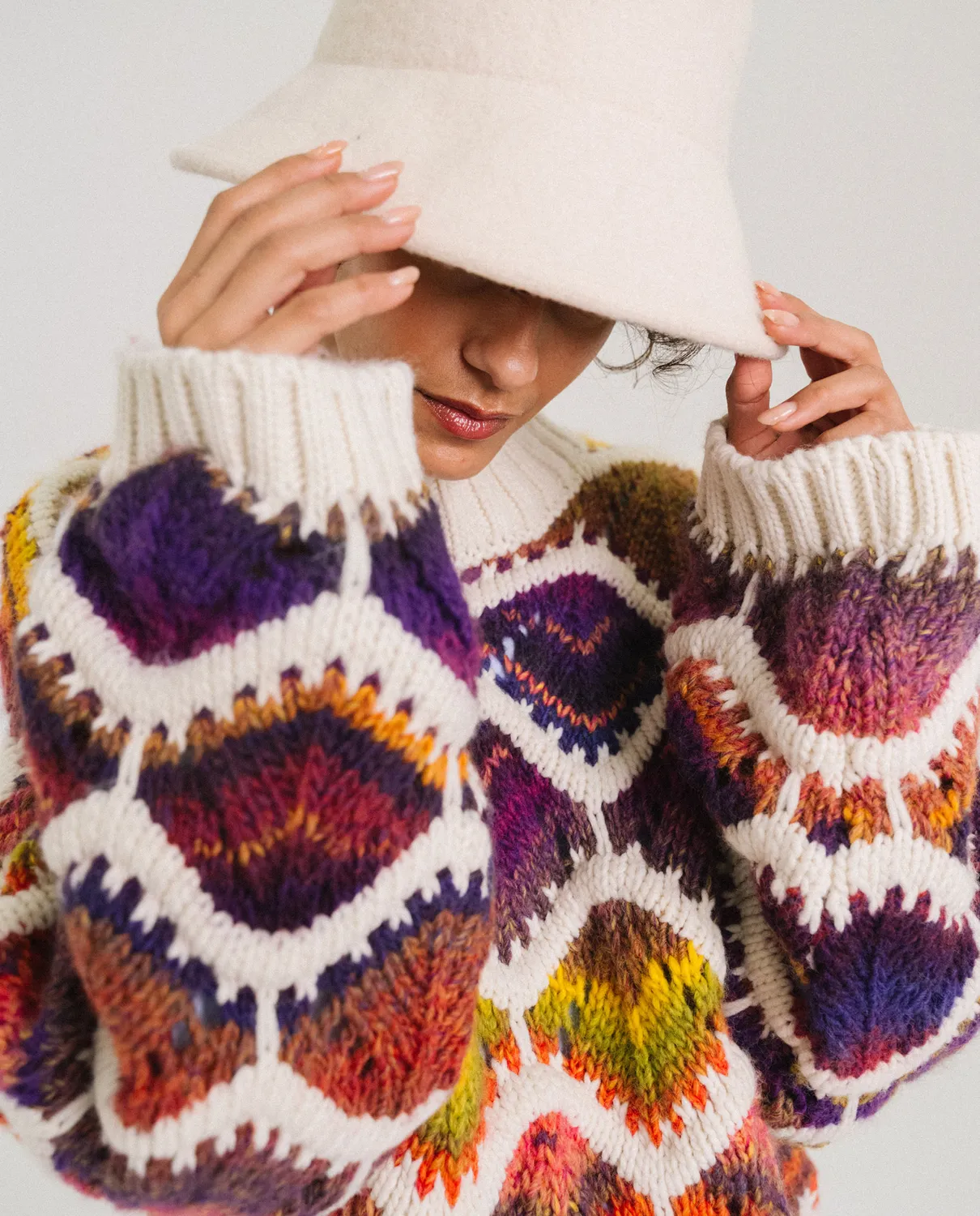 Tinsels Fevrier Rainbow pull loose multicolore