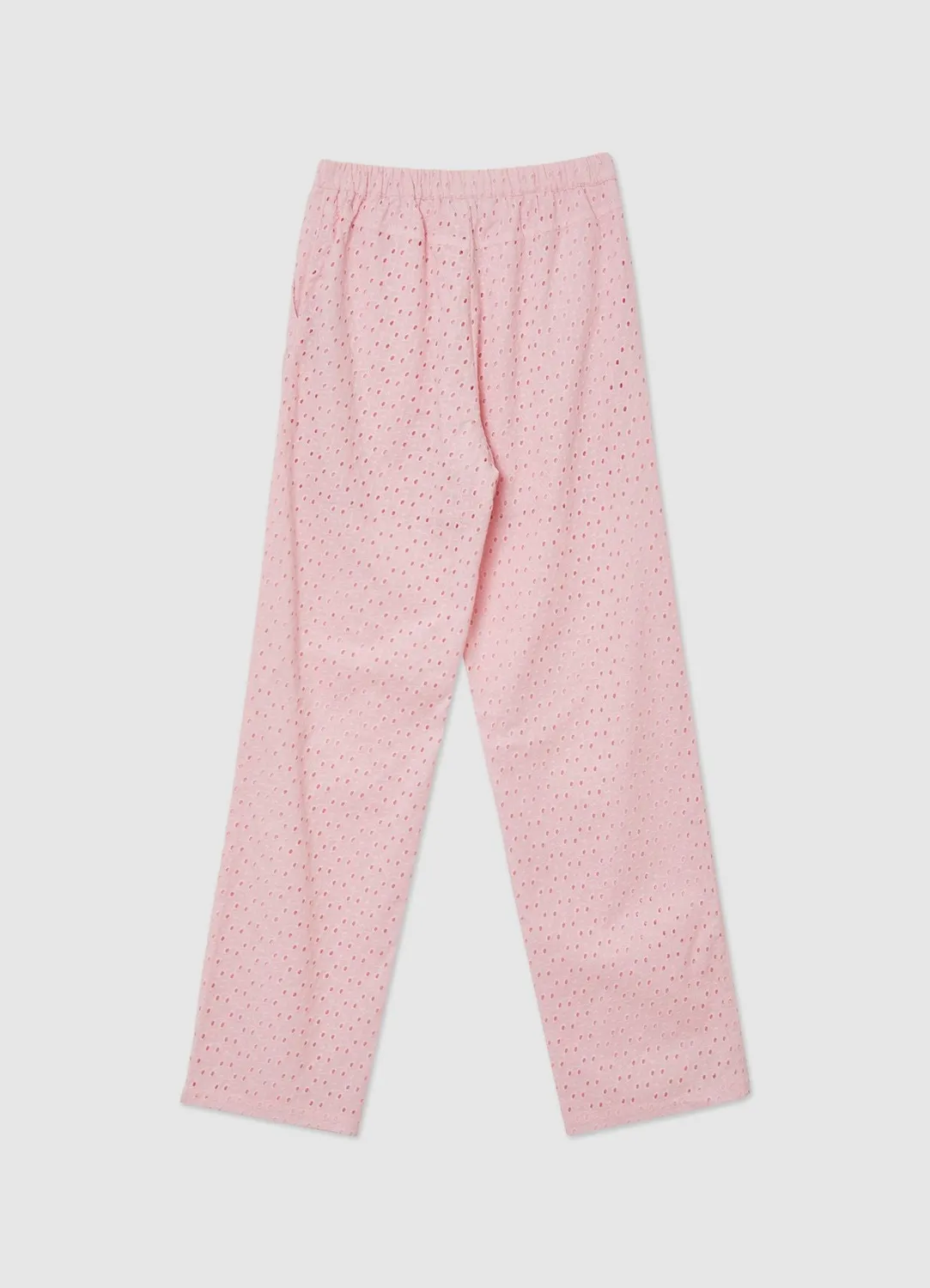 Calliope pantalon sangallo femme coton coupe straight