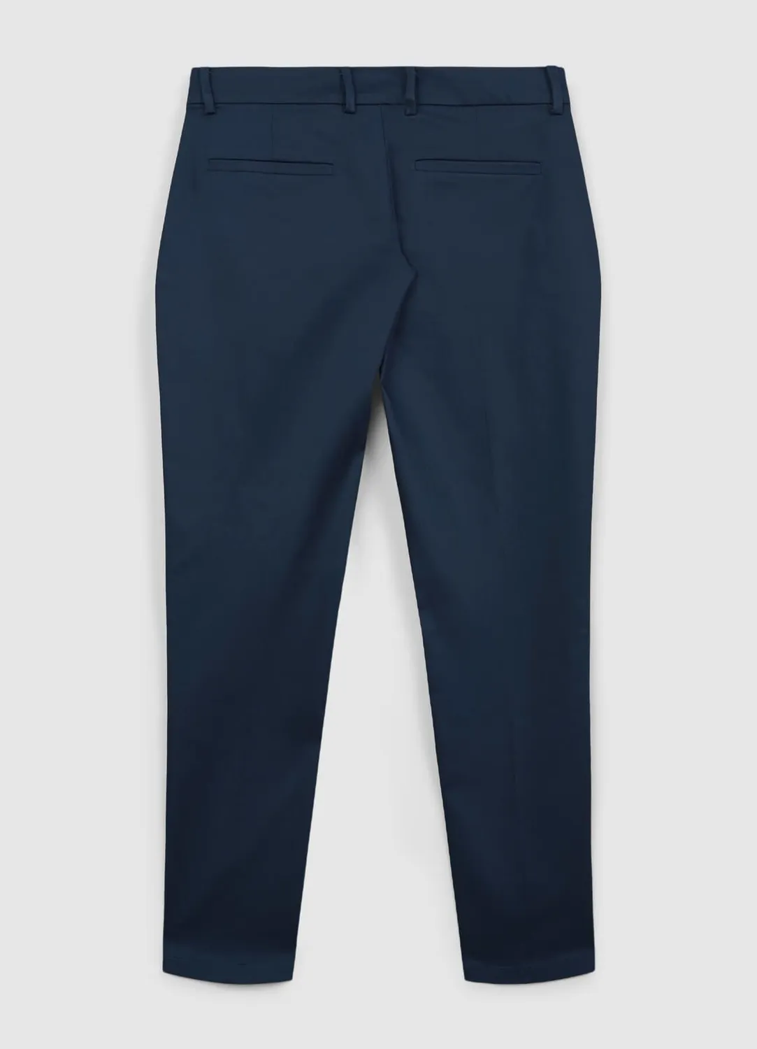 Calliope pantalon rasatello coton femme uni