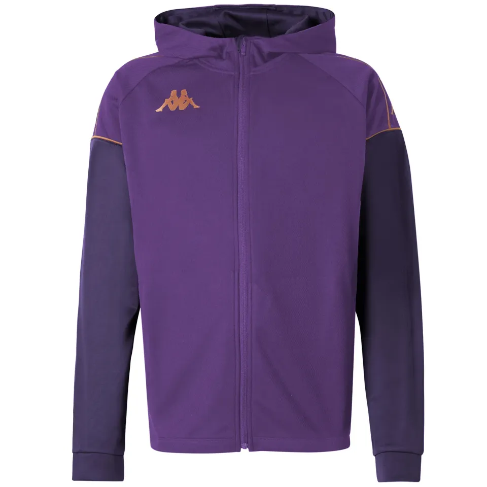 Kappa Mevolo veste enfant violet à capuche