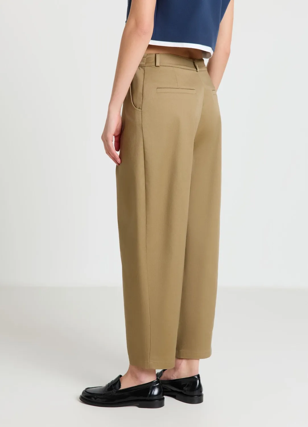 Calliope pantalon carrot femme coton poches