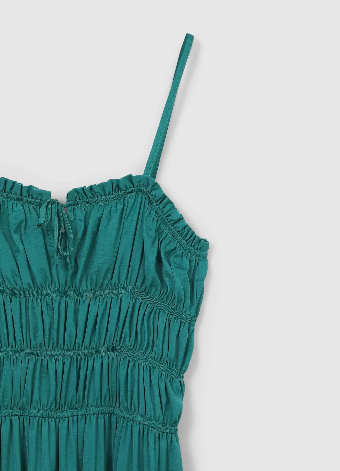 Calliope robe longue smock bretelles femme smock