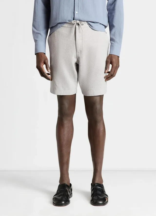 Calliope bermuda lin homme uni taille 48
