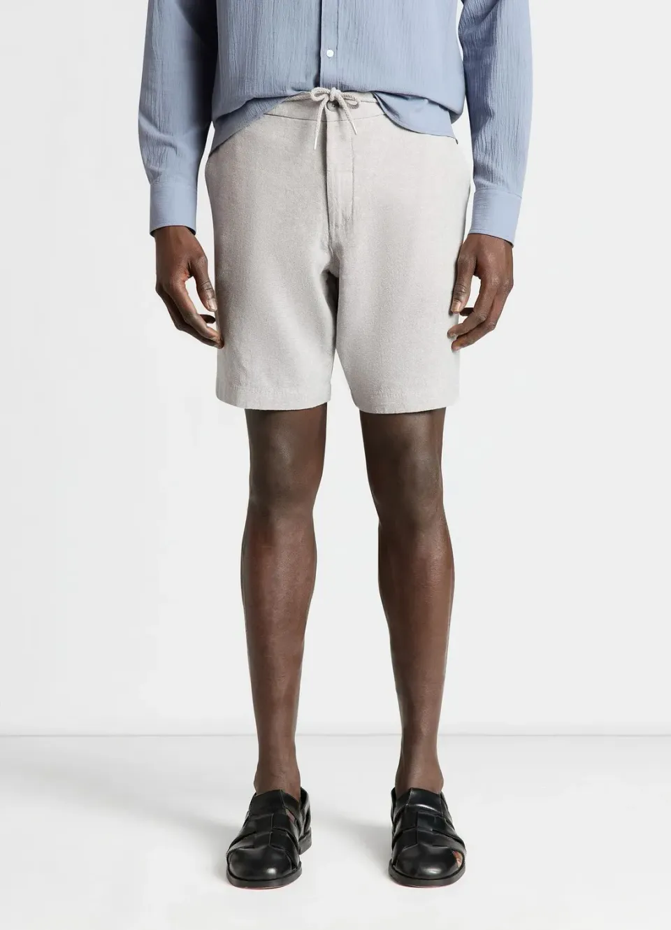 Calliope bermuda lin homme uni taille 48