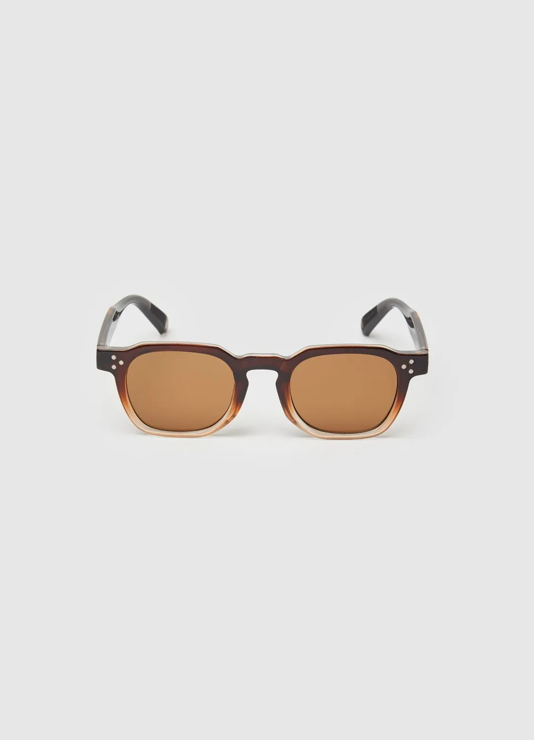 Calliope lunettes de soleil wayfarer dégradées homme