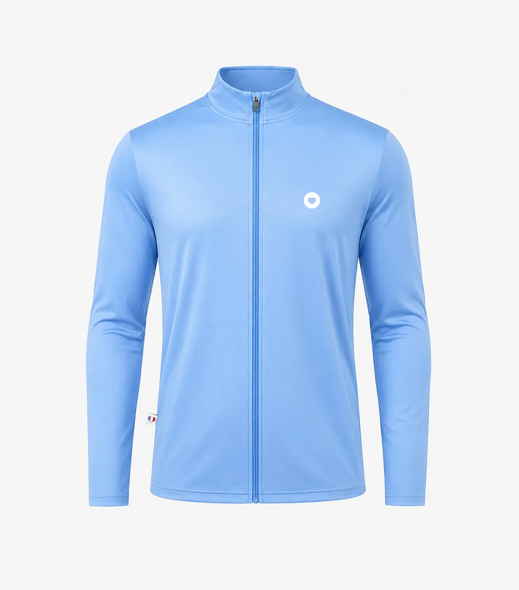 Cocorico Boost Veste Zippée Sport Homme Ciel Technique