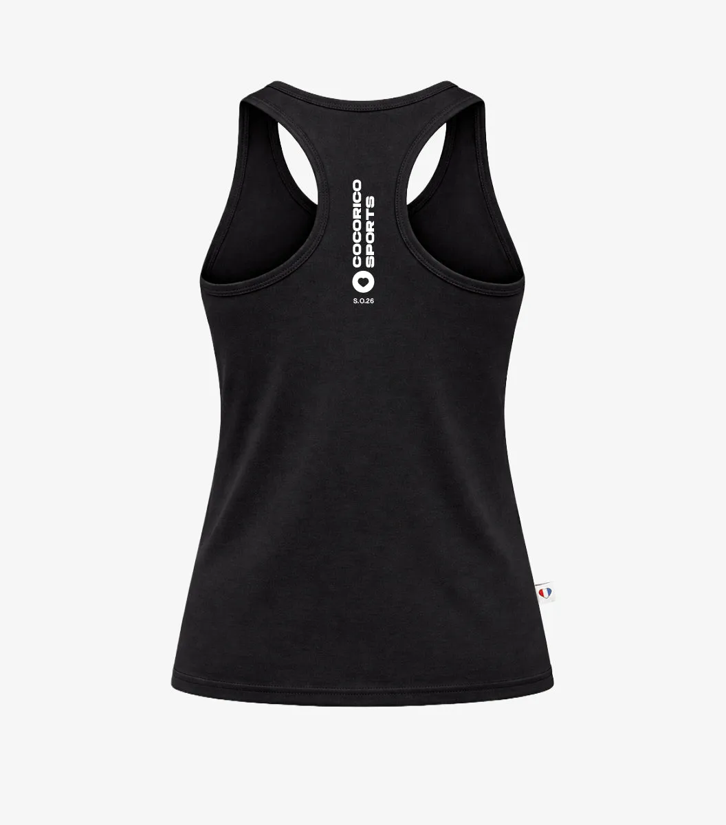 Cocorico Focus débardeur sport femme noir léger