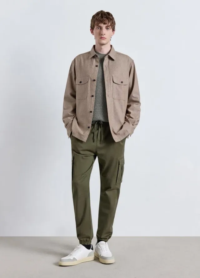 Calliope pantalon jogger cargo homme coulisse poches cargo