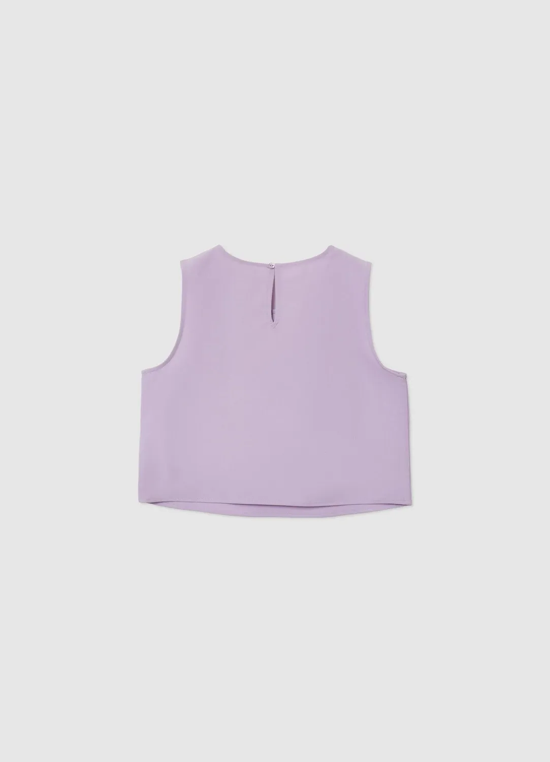 Calliope top fille fleurs sans manches cérémonie