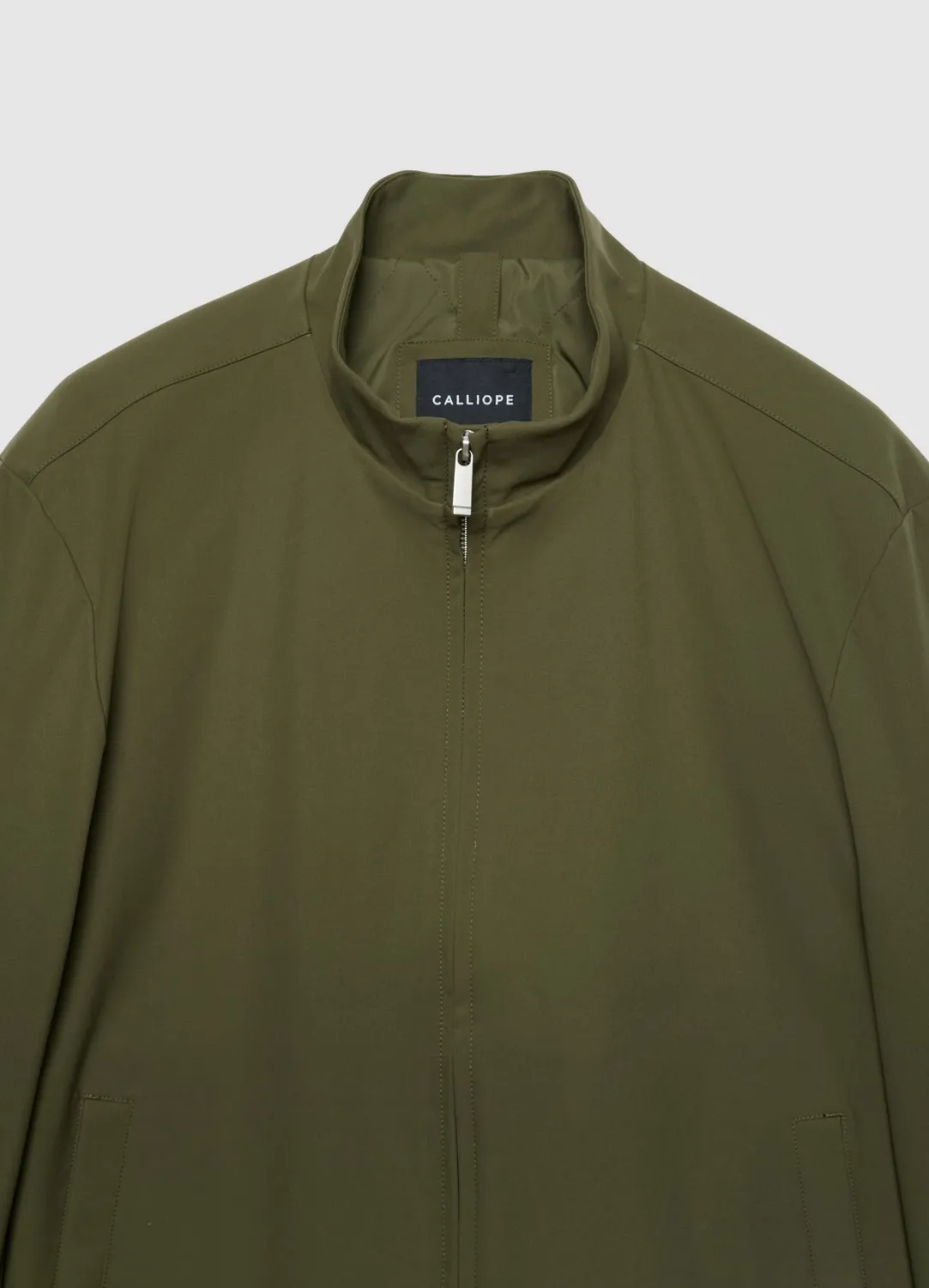 Calliope Bomber homme zip col montant uni