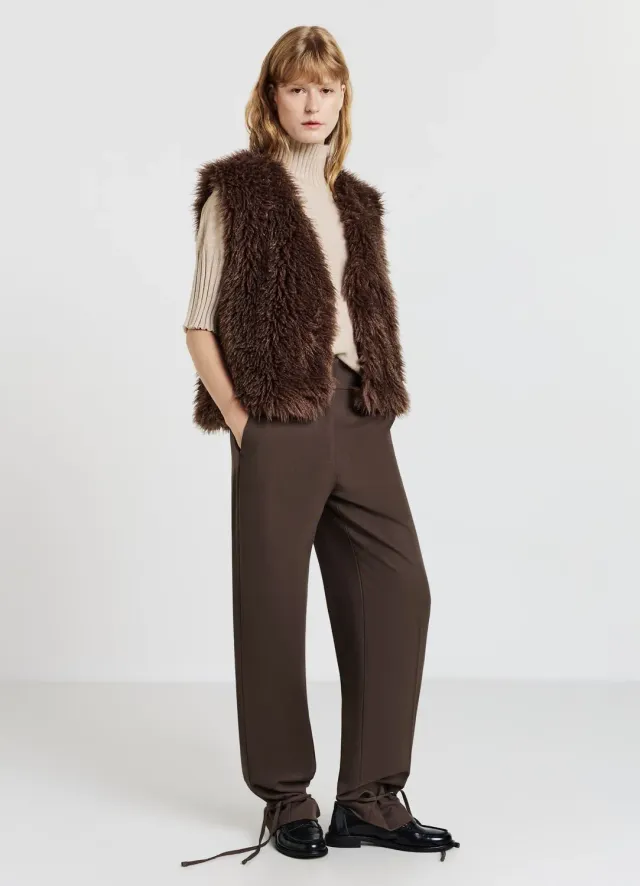 Calliope pull col cratère manches 3/4 taille S