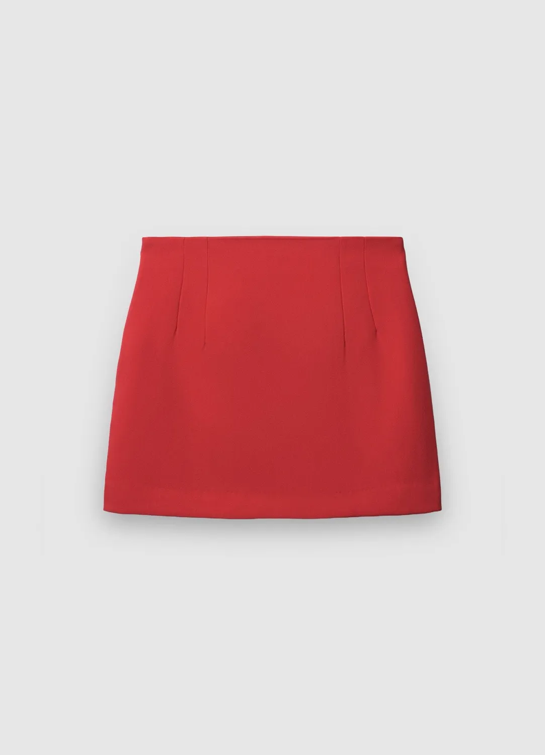 Calliope pinces minijupe zip latéral femme
