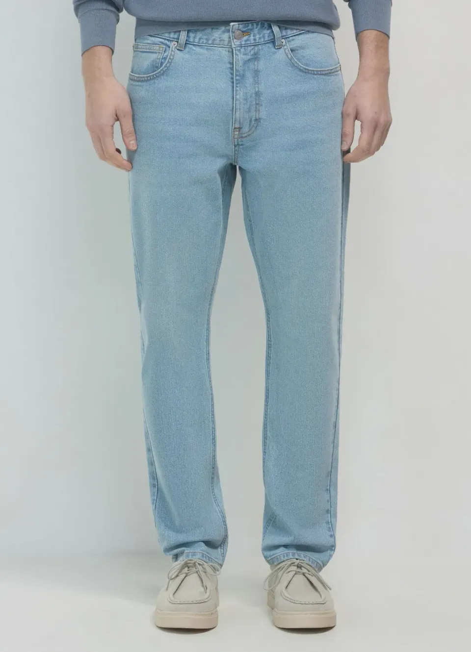 Calliope jean slim délavé homme 5 poches