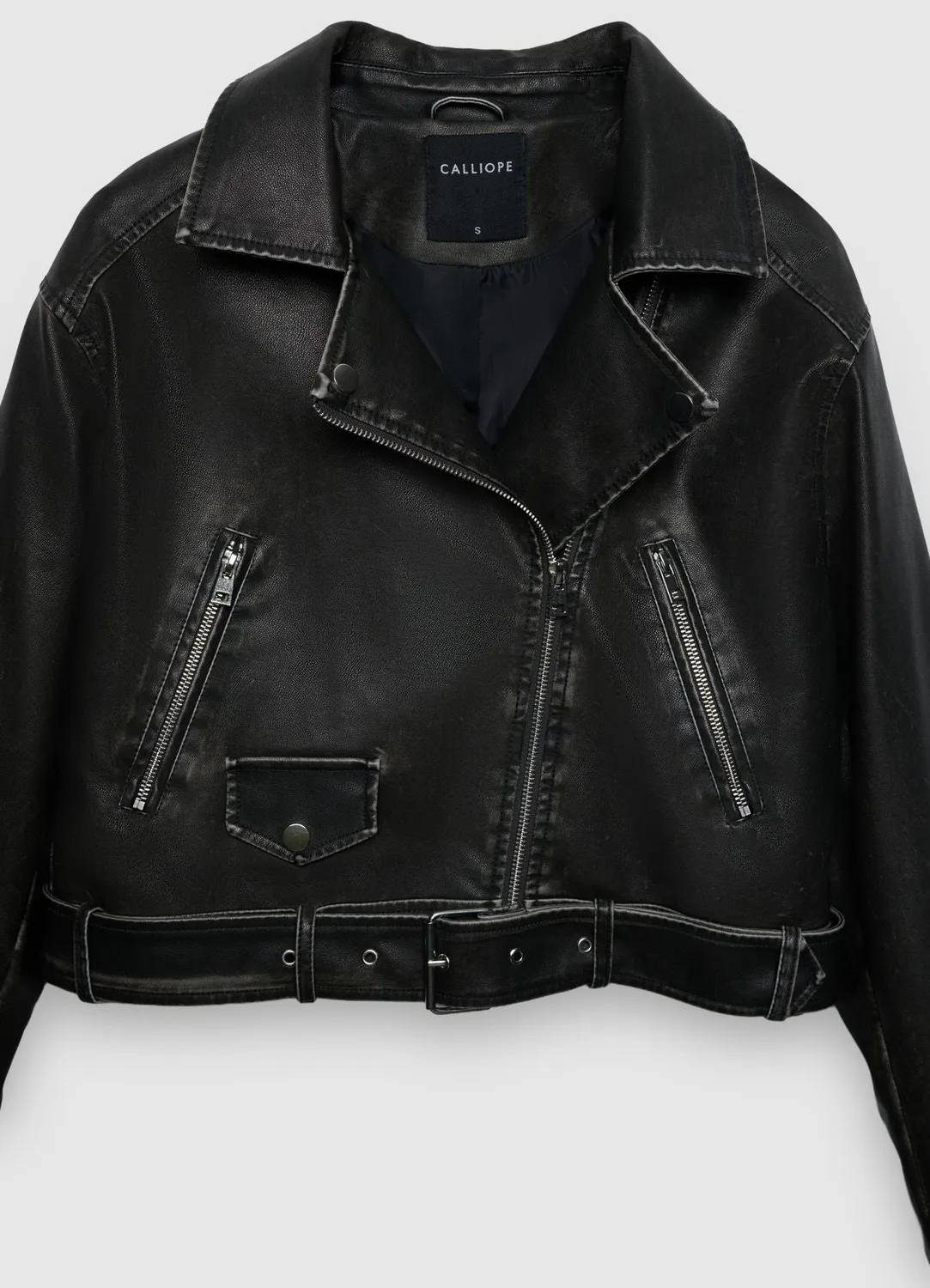 Calliope perfecto femme taille S simili cuir
