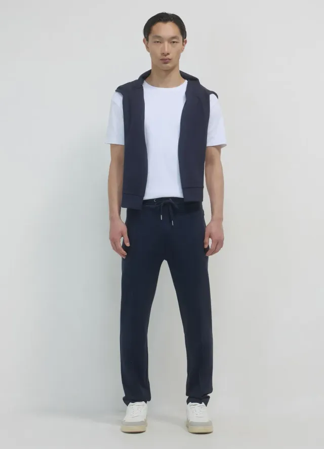Calliope pantalon jogging homme point milano cordon
