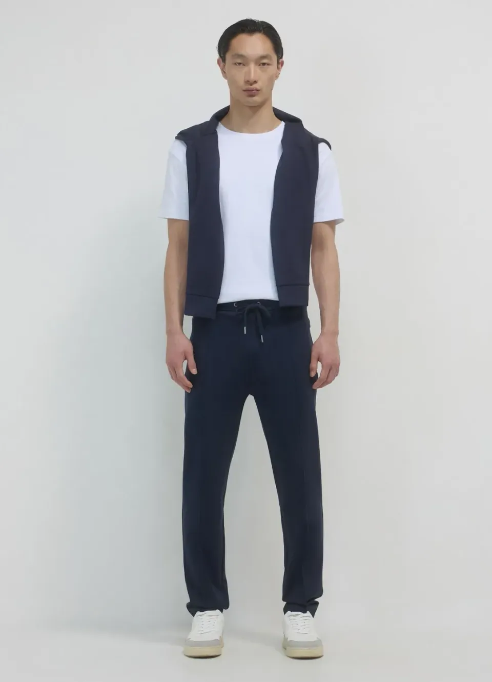 Calliope pantalon jogging homme point milano cordon