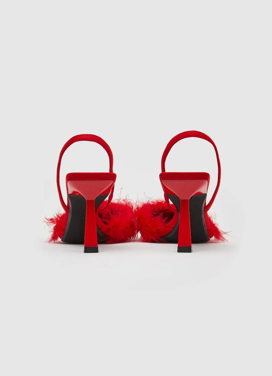 Calliope Slingback Plume escarpins femme 8 cm