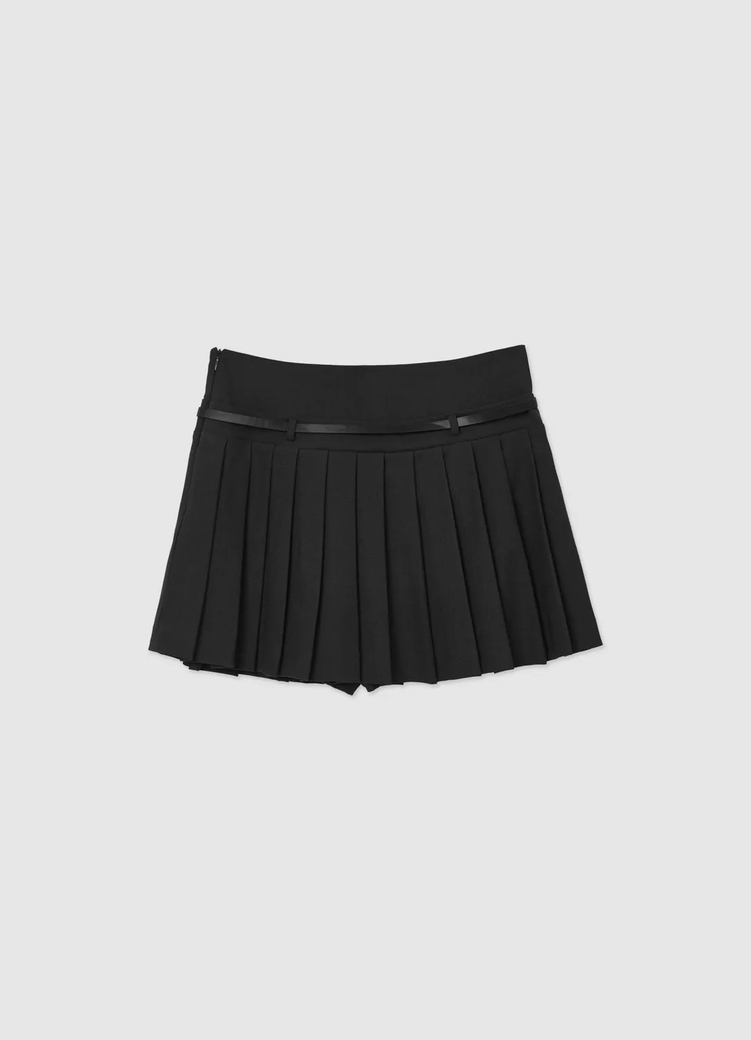 Calliope jupe-short plissée avec ceinture femme S