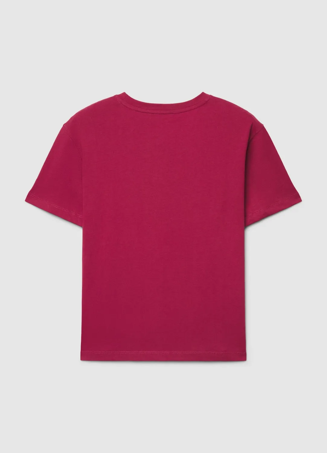 Calliope t-shirt col rond manches courtes uni