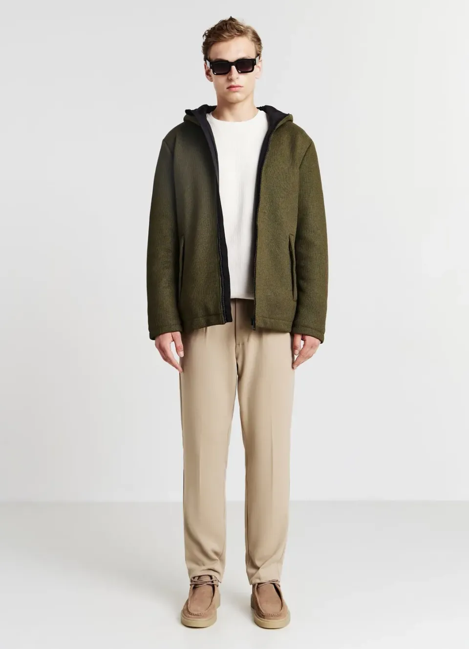 Calliope Tecnico blouson homme matelassé capuche