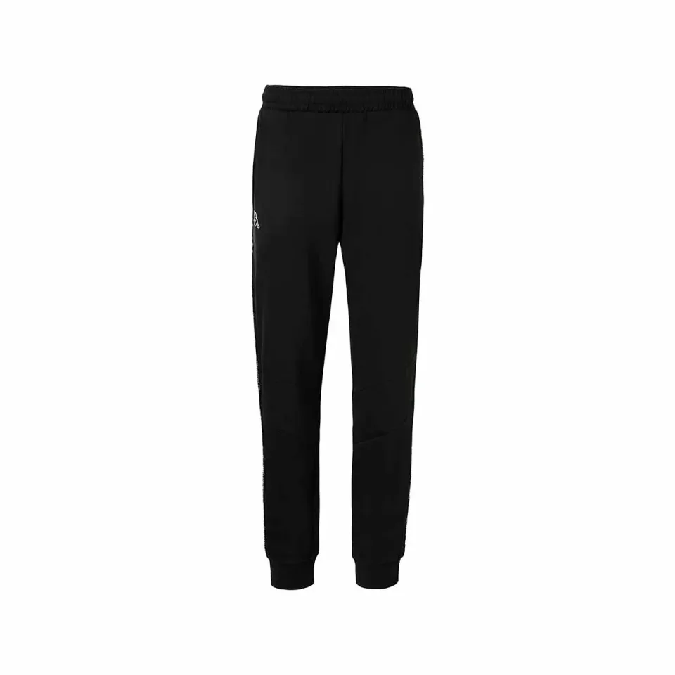 Kappa Idole jogging noir homme molleton droit