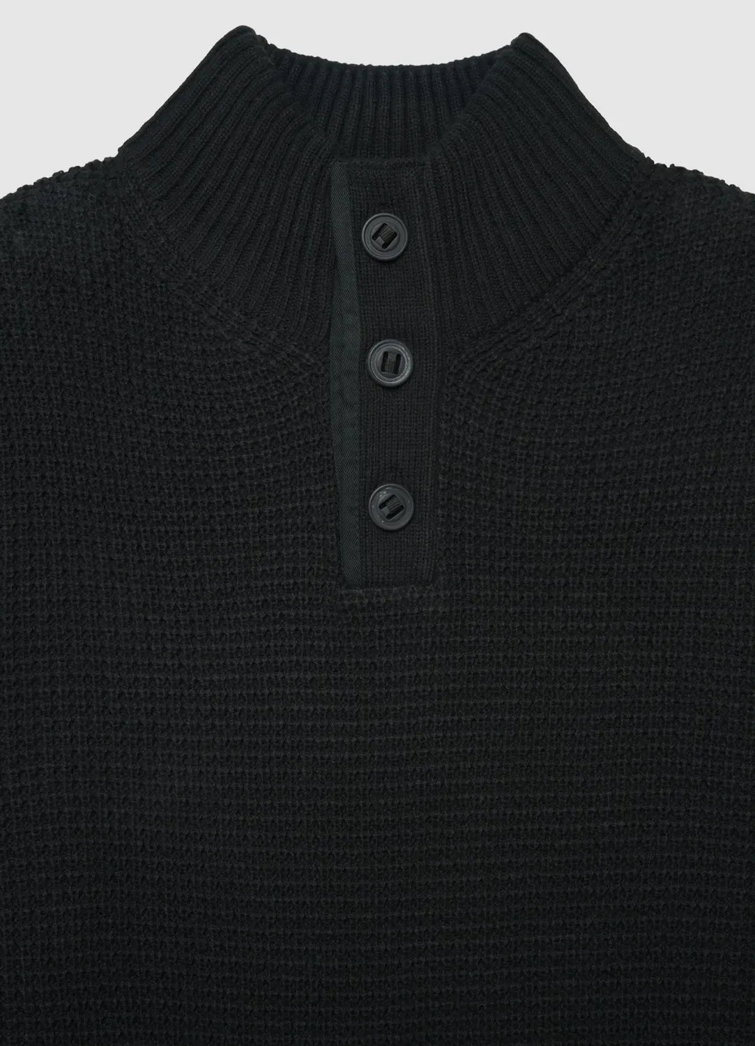 Calliope pull col montant boutons homme taille L