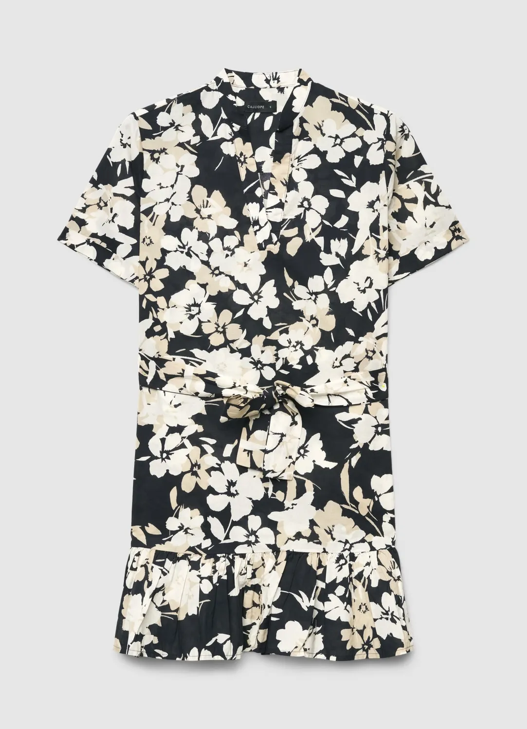 Calliope Atelier robe à volant femme fleurie